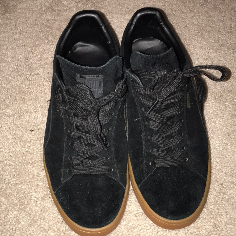 Black suede PUMA